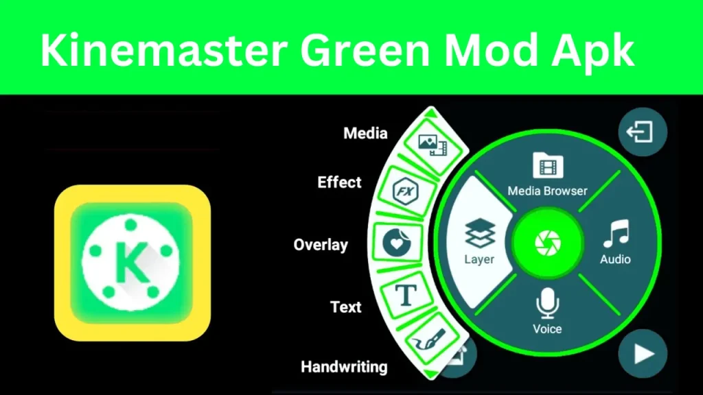 Kinemaster Green Interface