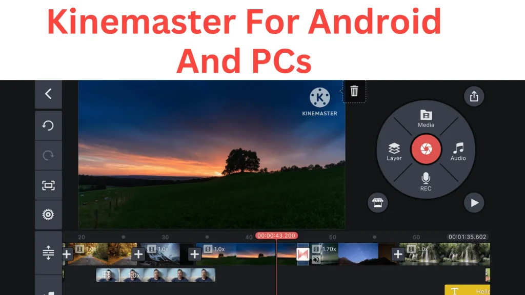 Kinemaster mod apk for pcs