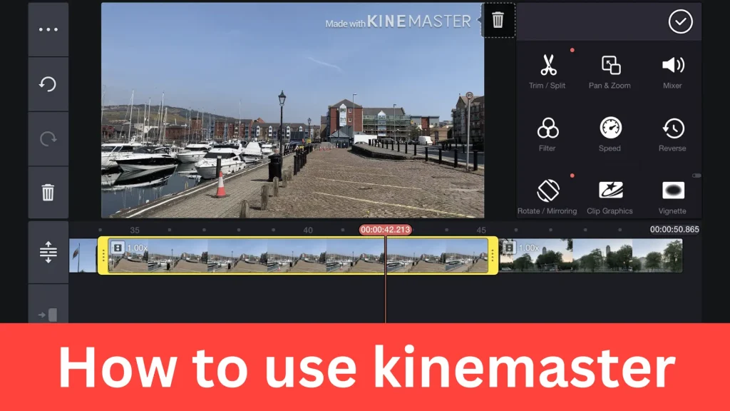 How to use kinemaster mod apk